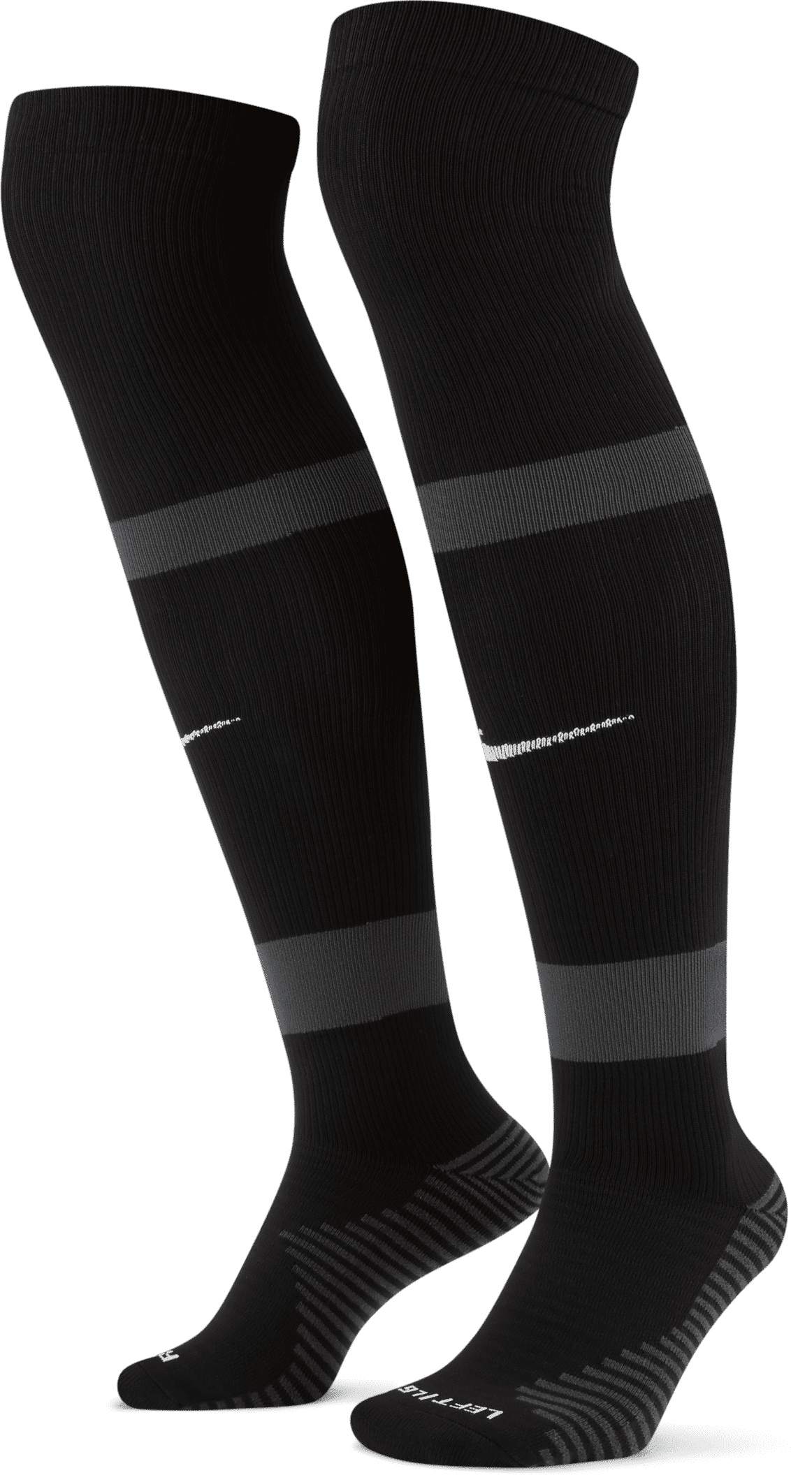 nike calze da calcio al ginocchio  matchfit - nero