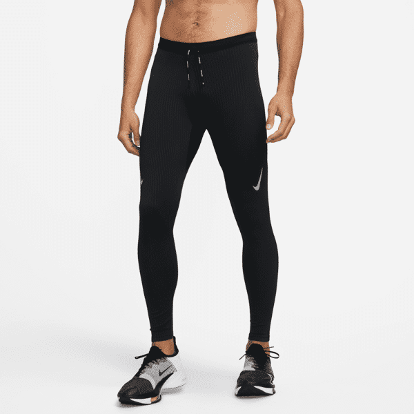 nike tights da gara  dri-fit adv aeroswift - uomo - nero