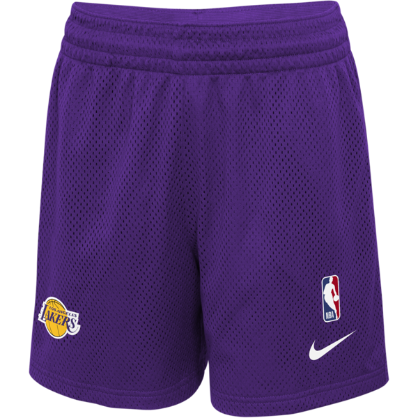 nike shorts player los angeles lakers  nba – ragazzo/a - viola