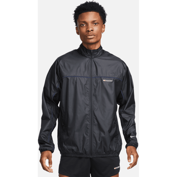 nike giacca da running storm-fit  track club – uomo - nero