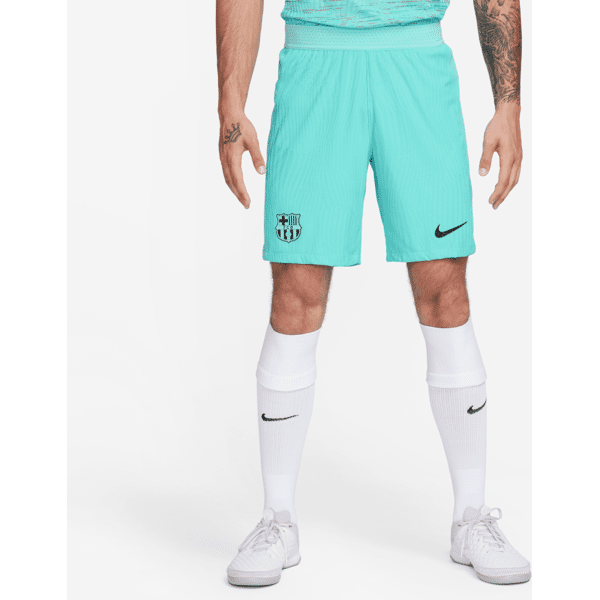 nike shorts da calcio  dri-fit adv fc barcelona 2023/24 match da uomo – terza - blu