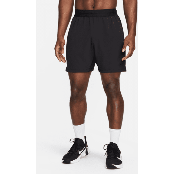 nike shorts da fitness dri-fit non foderati 18 cm  flex rep 4.0 – uomo - nero