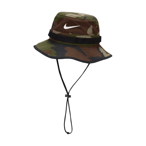 nike cappello con stampa camo  dri-fit apex - verde