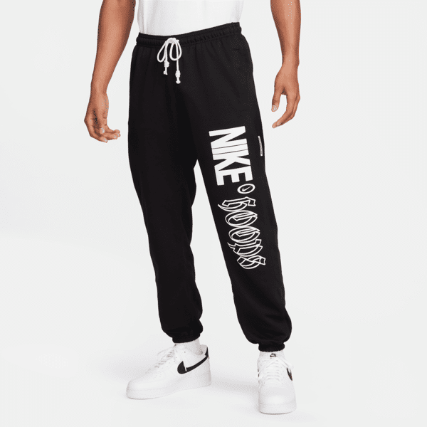 nike pantaloni da basket dri-fit  standard issue – uomo - nero