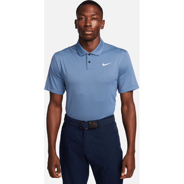 nike polo da golf dri-fit  tour – uomo - blu