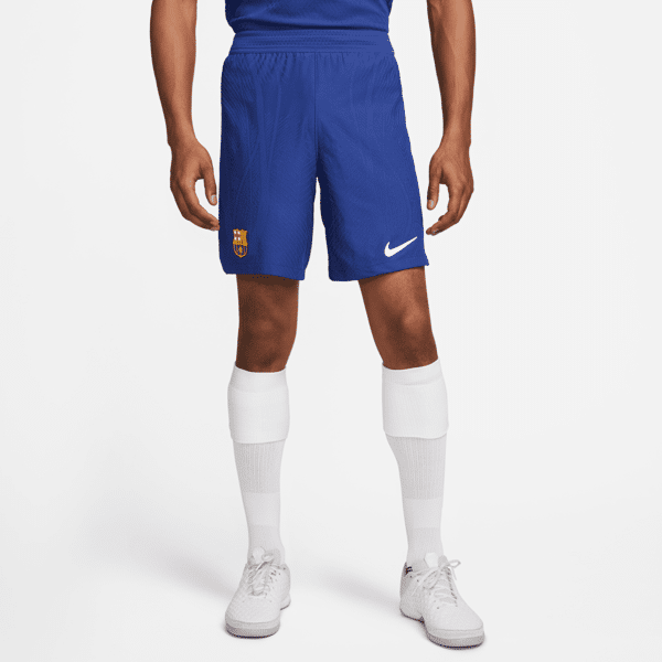 nike shorts da calcio  dri-fit adv fc barcelona 2023/24 match da uomo – home - blu