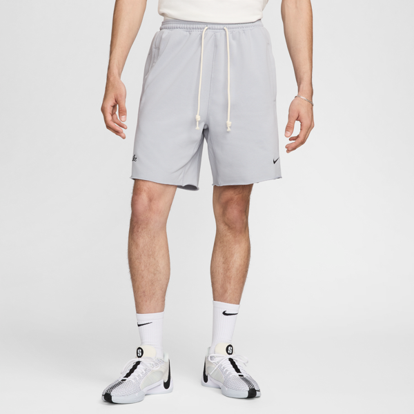 nike shorts da basket reversibili 21 cm dri-fit  standard issue – uomo - grigio