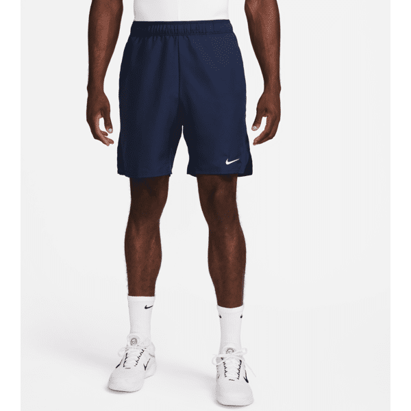 nike shorts da tennis 23 cm dri-fit court victory – uomo - blu