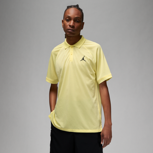 jordan polo da golf  dri-fit sport – uomo - giallo