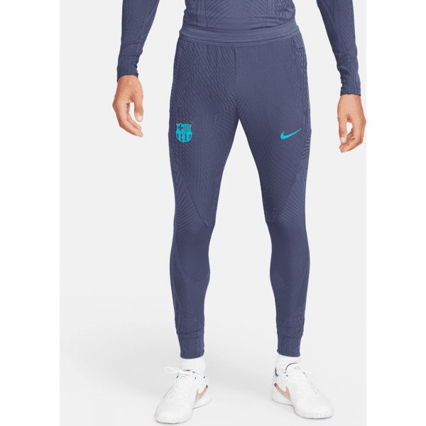 nike pantaloni da calcio  dri-fit adv fc barcelona strike elite da uomo – terza - blu