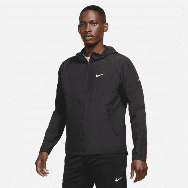 nike giacca da running repel  miler – uomo - nero