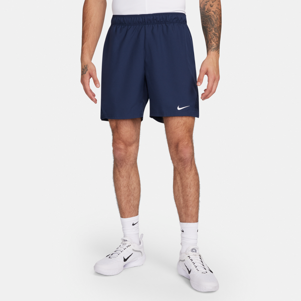 nike shorts da tennis 18 cm dri-fit court victory – uomo - blu