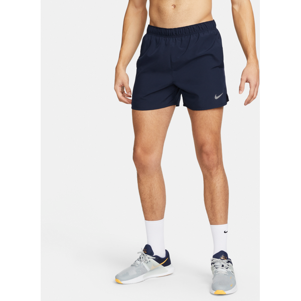 nike shorts da running dri-fit con slip foderati 13 cm  challenger – uomo - blu