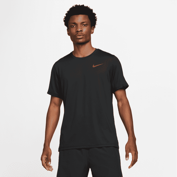 nike maglia a manica corta  pro dri-fit – uomo - nero