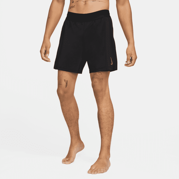 nike shorts 2-in-1  yoga - uomo - nero
