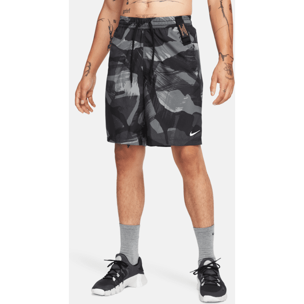 nike shorts versatili dri-fit non foderati 23 cm  form – uomo - nero