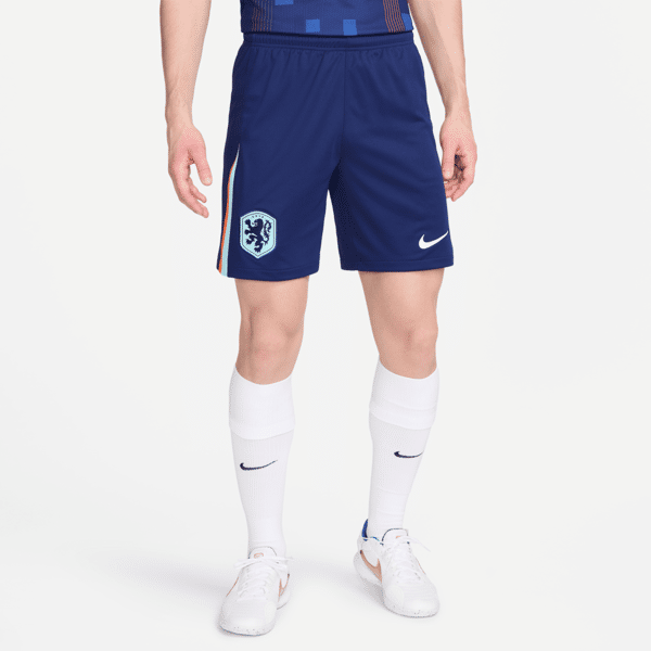 nike shorts da calcio replica  dri-fit olanda 2024 stadium da uomo – away - blu