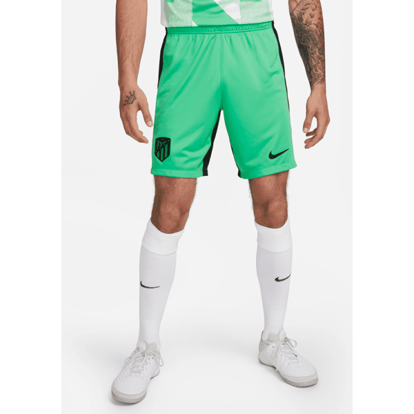 nike shorts da calcio  dri-fit atlético de madrid 2023/24 stadium da uomo – terza - verde