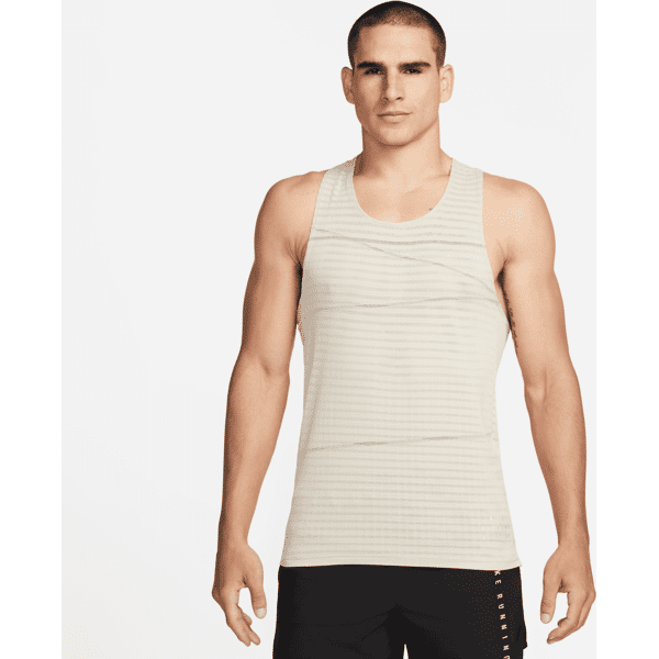 nike canotta da running pinnacle  dri-fit adv run division – uomo - marrone