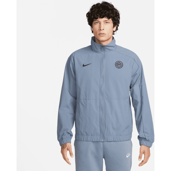 nike giacca da calcio in tessuto  inter revival da uomo – terza - blu