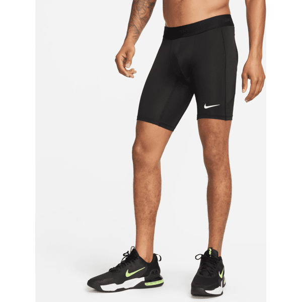 nike shorts lunghi da fitness dri-fit  pro – uomo - nero