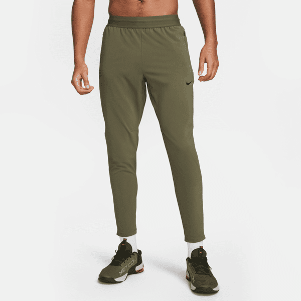 nike pantaloni da fitness dri-fit  flex rep – uomo - verde
