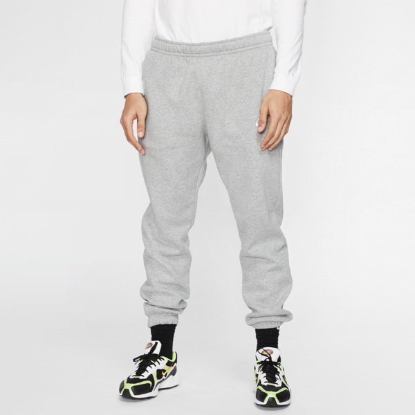 nike pantaloni  sportswear club fleece - uomo - grigio