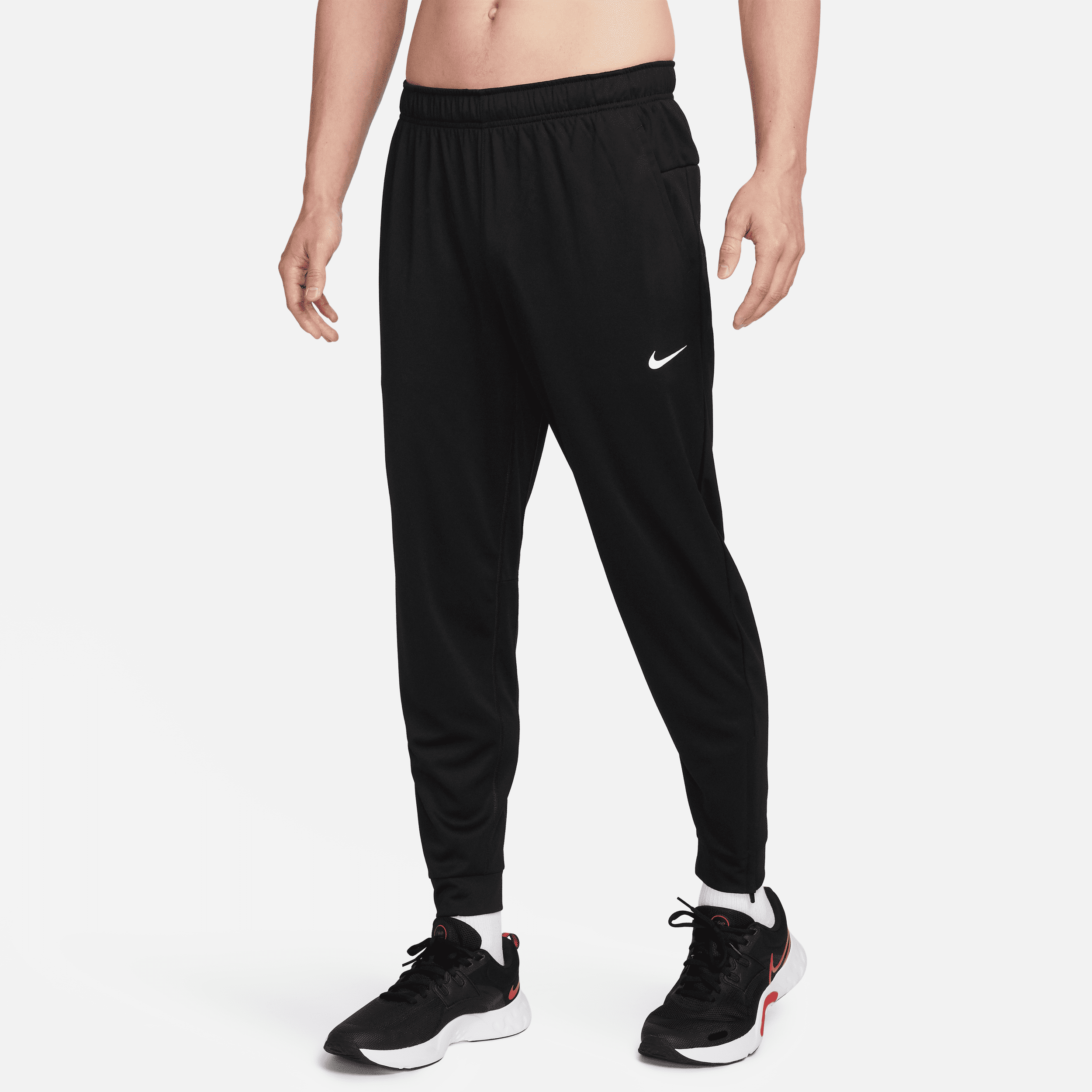 nike pantaloni versatili affusolati dri-fit  totality – uomo - nero