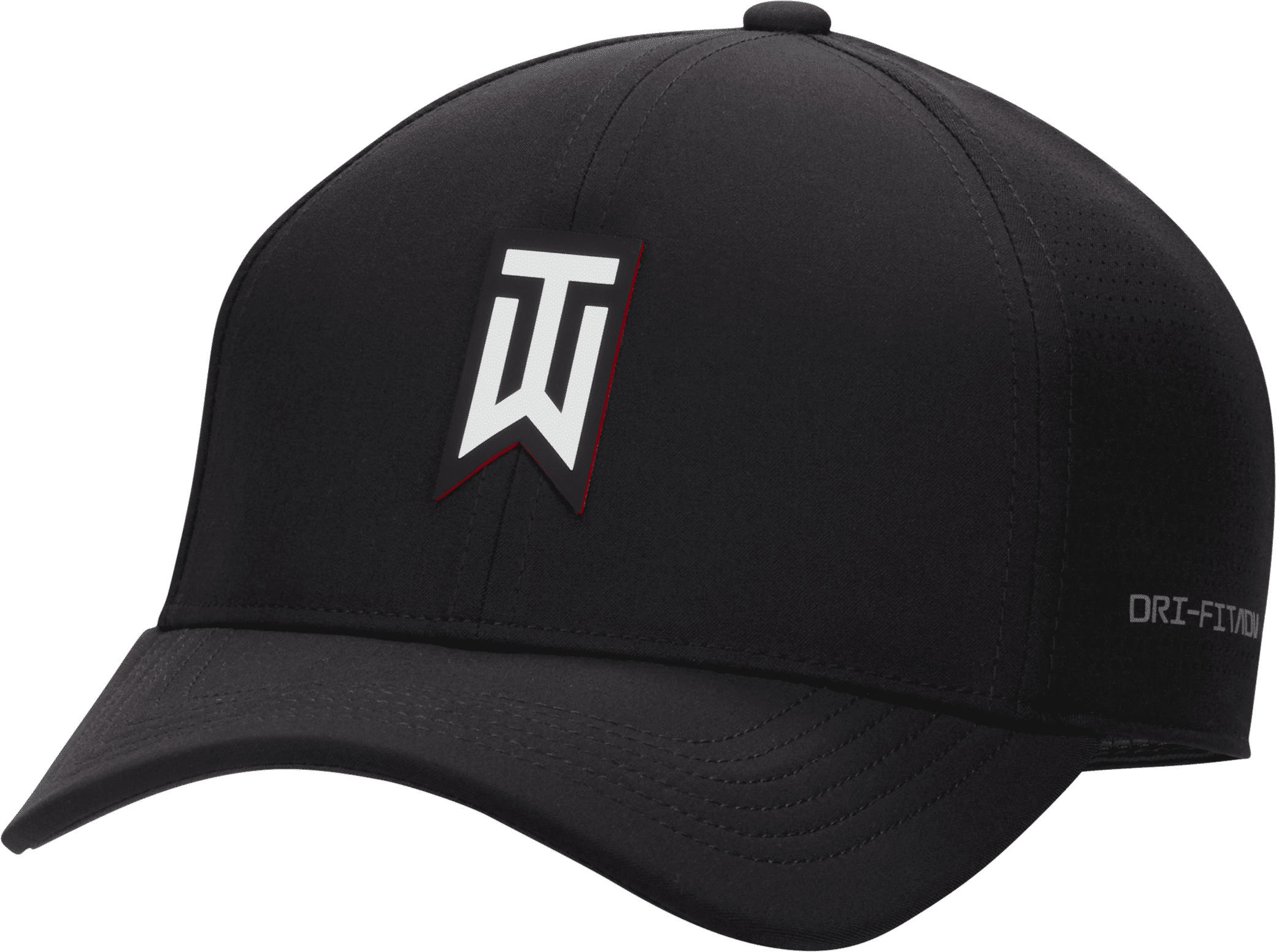 nike cappello strutturato  dri-fit adv club tiger woods - nero