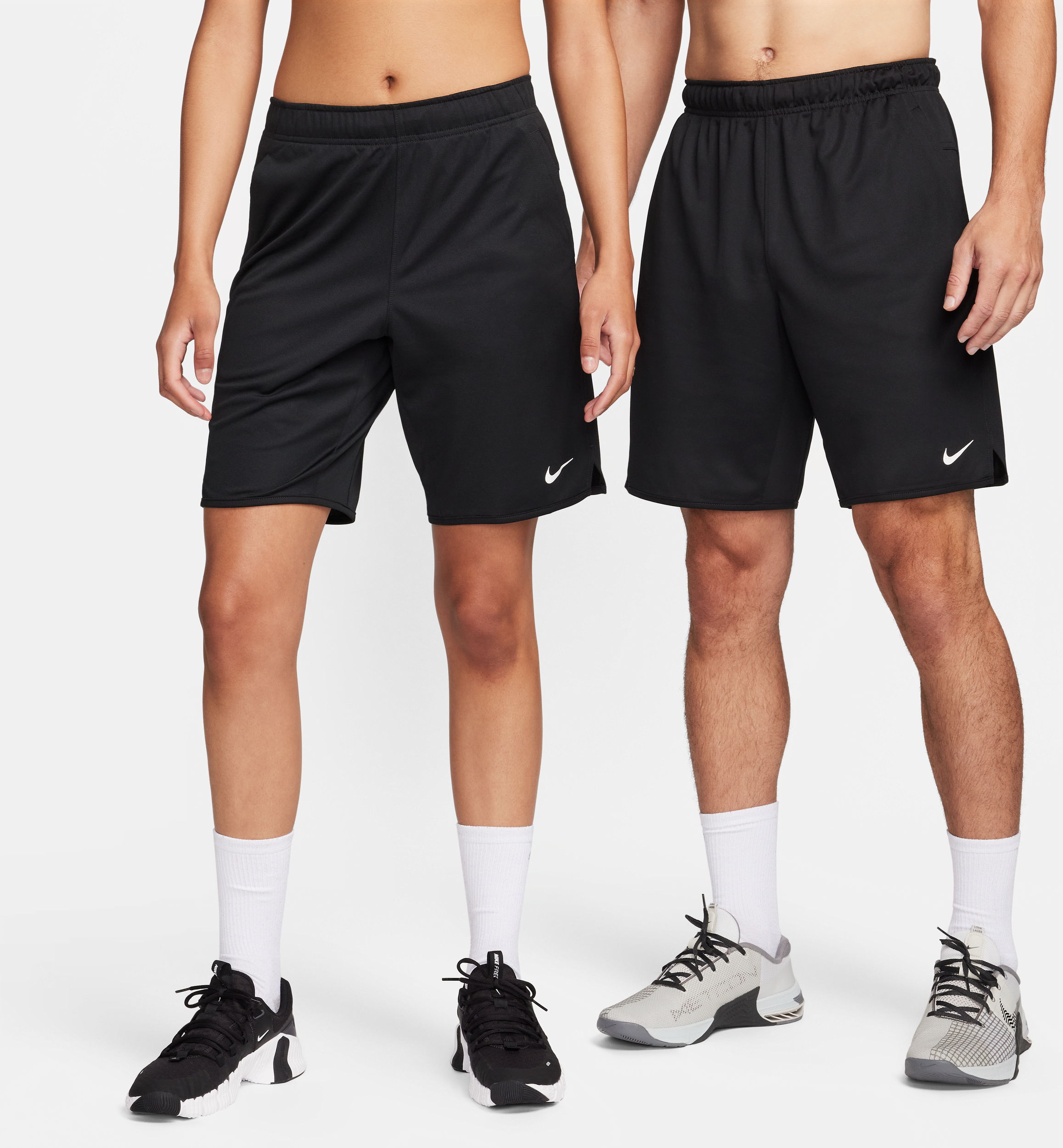 nike shorts versatili non foderati dri-fit 23 cm  totality – uomo - nero