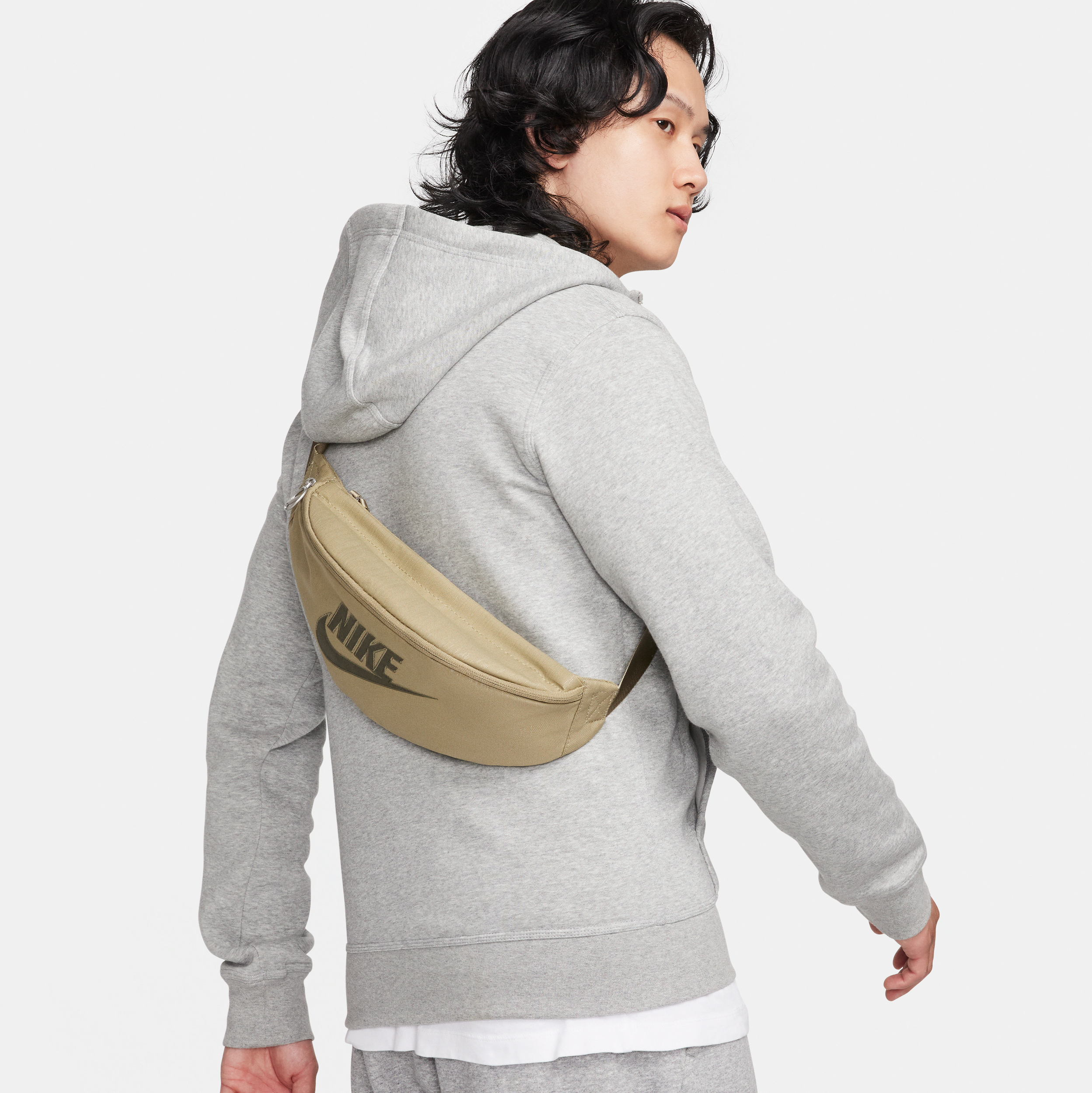 nike marsupio  heritage (3 l) - marrone