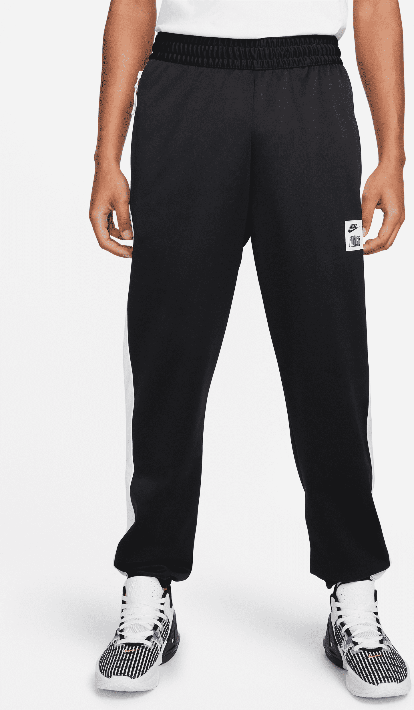 nike pantaloni da basket therma-fit  starting 5 – uomo - nero