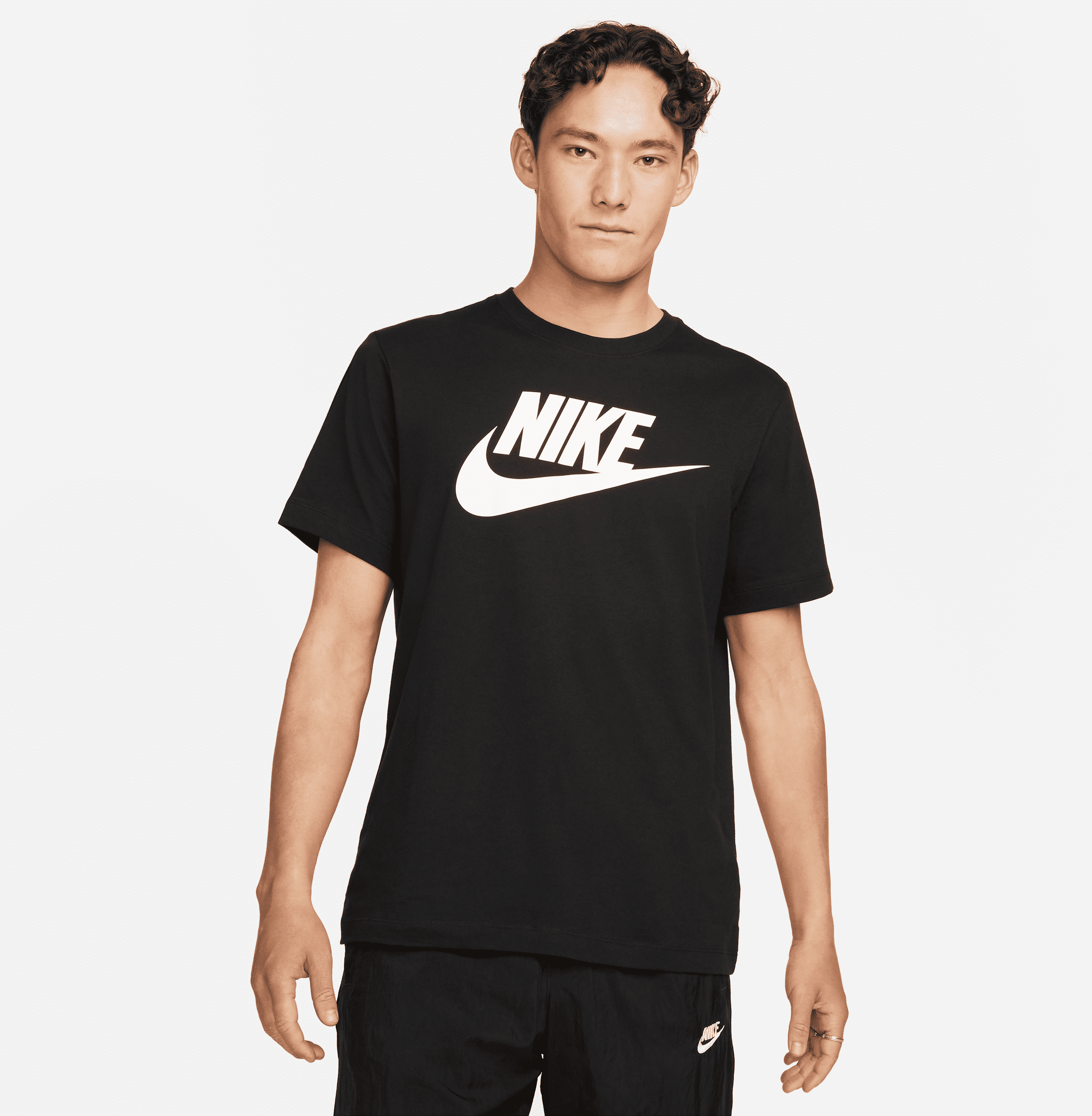 nike t-shirt  sportswear – uomo - nero