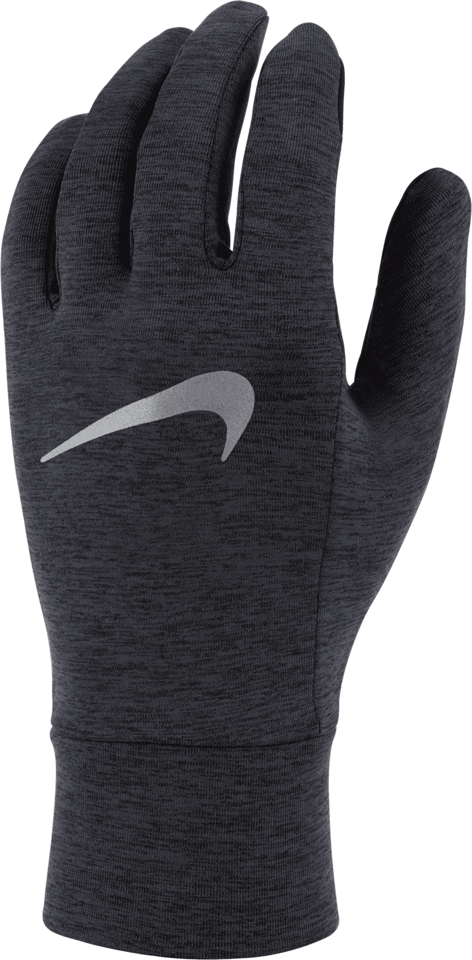 nike guanti da running in fleece  - uomo - nero