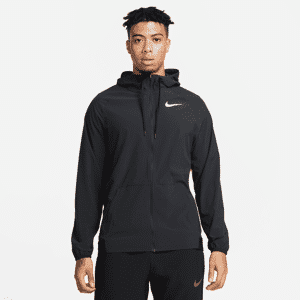 Nike Giacca da training con cappuccio e zip a tutta lunghezza  Pro Dri-FIT Flex Vent Max – Uomo - Nero