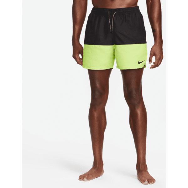 nike costume da bagno 13 cm  split - uomo - verde