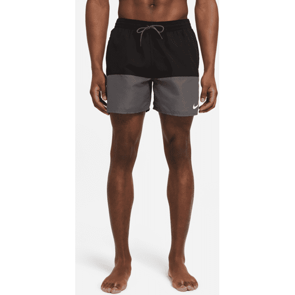 nike costume da bagno 13 cm  split - uomo - nero