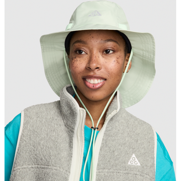 nike cappello a secchiello  acg apex storm-fit adv - verde