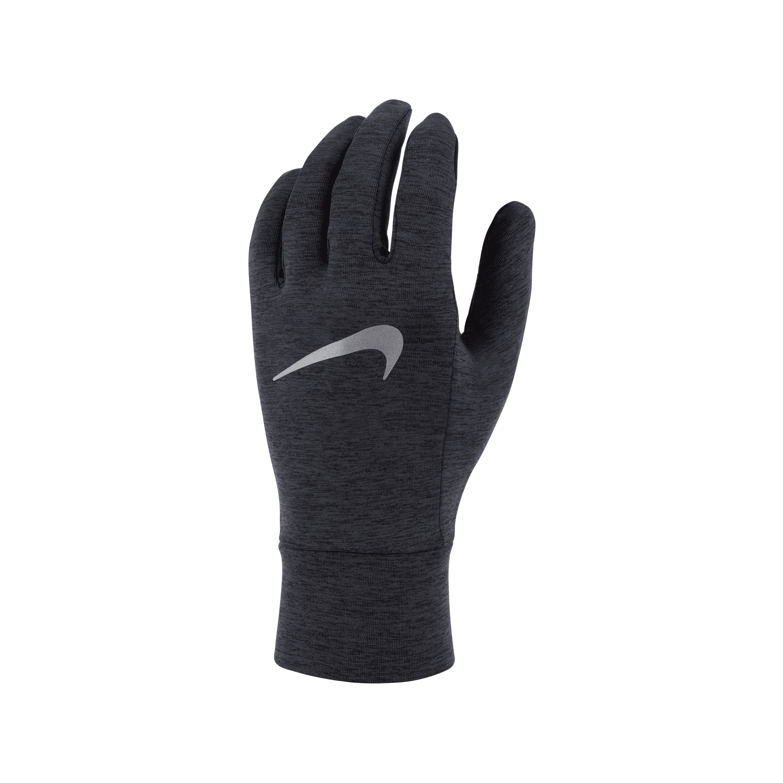 nike guanti da running in fleece  - uomo - nero