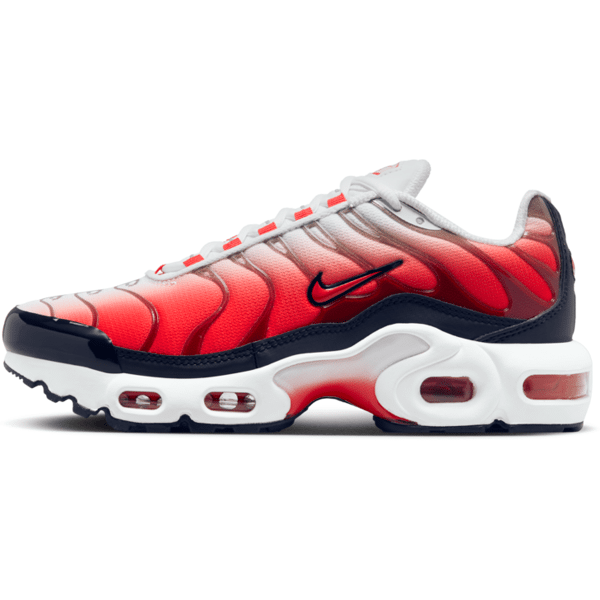 nike scarpa  air max plus - ragazzi - bianco