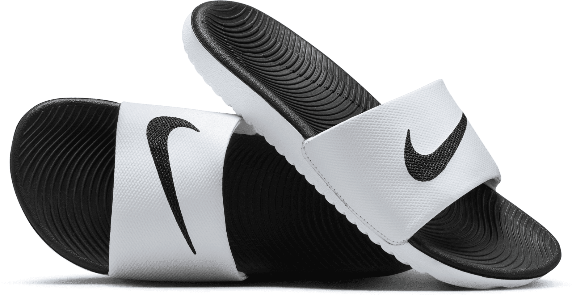 nike ciabatta  kawa – bambino/a e ragazzo/a - bianco