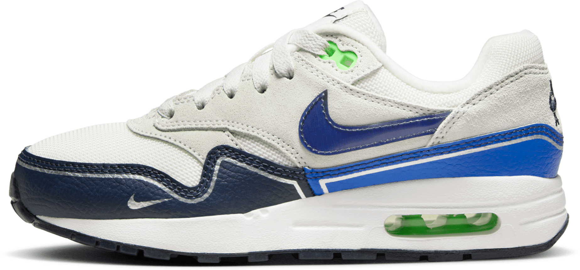 nike scarpa  air max 1 – ragazzi - bianco