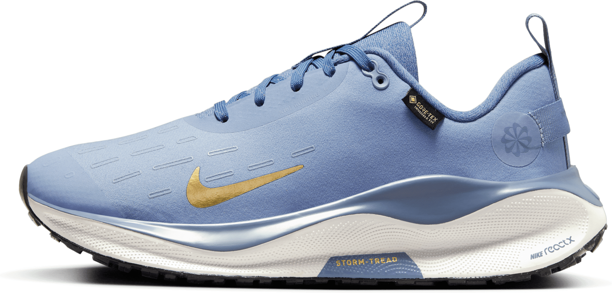 nike scarpa impermeabile da running su strada  infinityrn 4 gore-tex – donna - blu