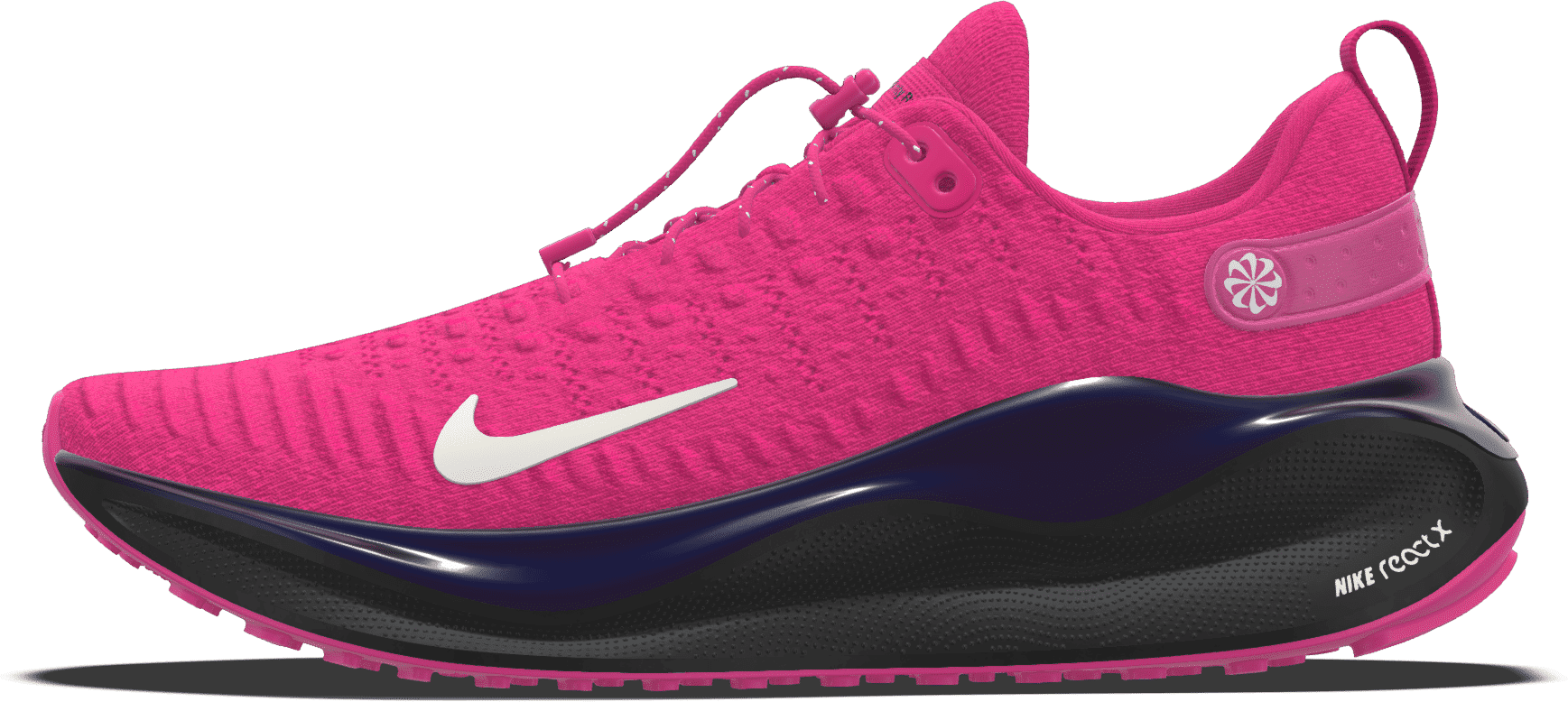 nike scarpa da running su strada personalizzabile  infinityrn 4 by you – donna - rosa