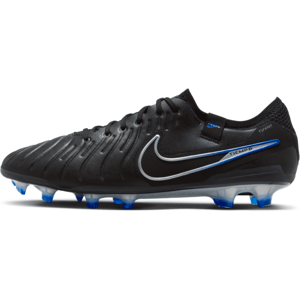 nike scarpa da calcio a taglio basso per terreni duri  tiempo legend 10 elite - nero