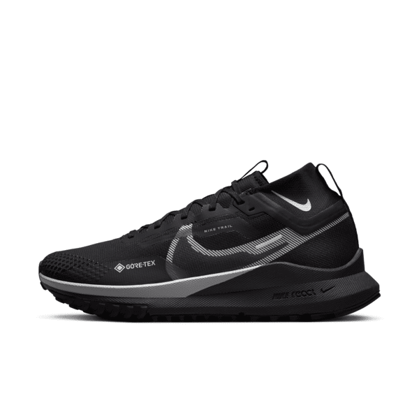 nike scarpa impermeabile da trail running  pegasus trail 4 gore-tex – uomo - nero