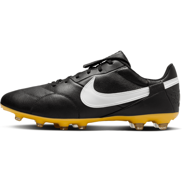 nike scarpa da calcio a taglio basso per terreni duri  premier 3 - nero