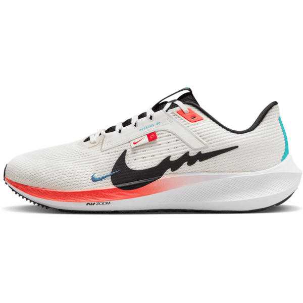 nike scarpa da running su strada  pegasus 40 – uomo - bianco