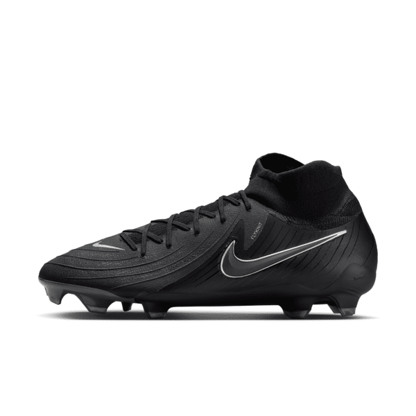 nike scarpa da calcio a taglio alto fg  phantom luna 2 pro - nero