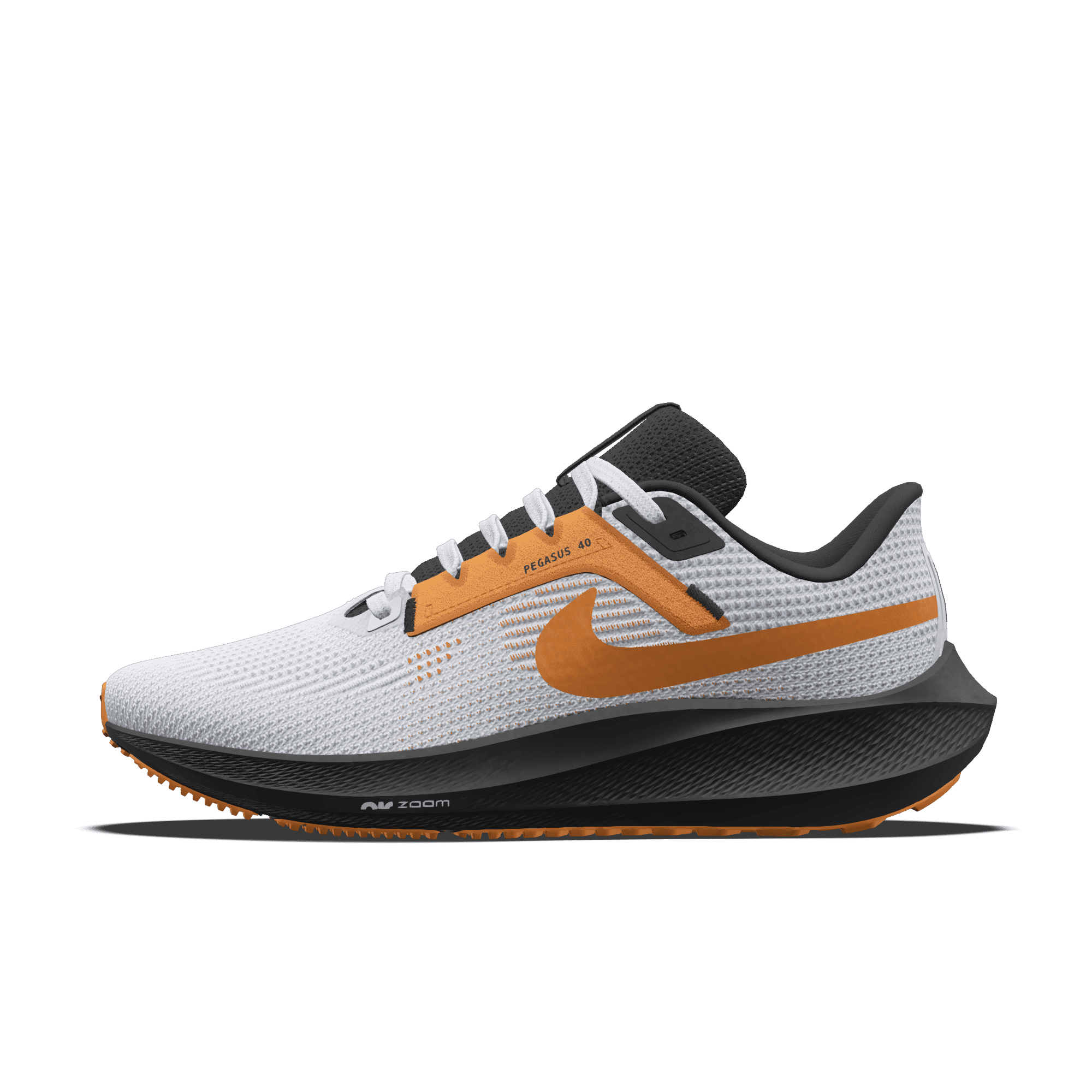 nike scarpa da running su strada personalizzabile  pegasus 40 by you – uomo - bianco